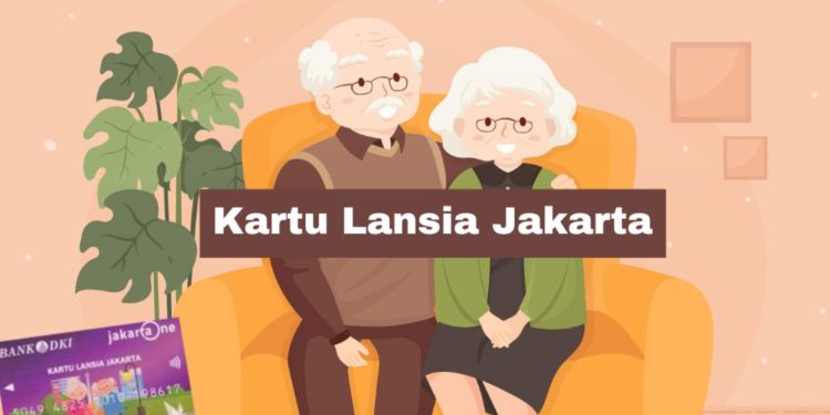 Ilustrasi Gambar Kartu Lansia Jakarta