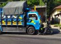 Kecelakaan Truk Vs Motor di Bantul