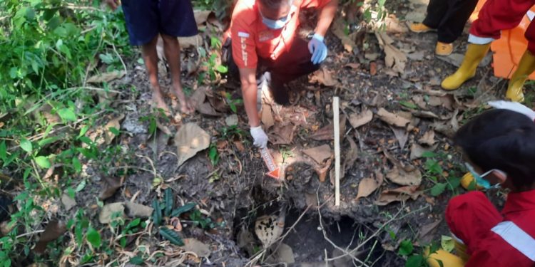 Penemuan Mayat di Lubang Aliran Air Gegerkan Warga Pajangan Bantul