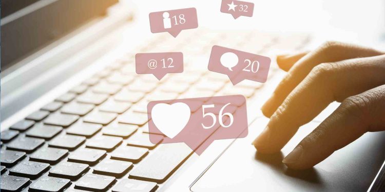 Iustrasi sosial media