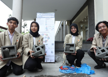 Mahasiswa UGM Ciptakan Inovasi Batako EnviroBlock
