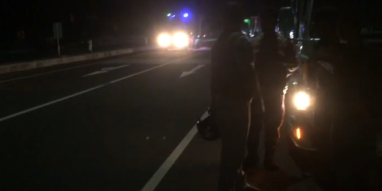 Polres Bantul Menertibkan Pengendara Truk Ugal-ugalan di Jalan Jalur Lintas Selatan