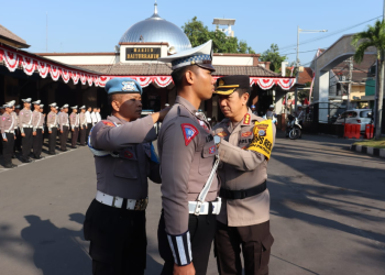 Polresta Yogyakarta Melakukan Apel Gelar Pasukan Ops Progo 2024
