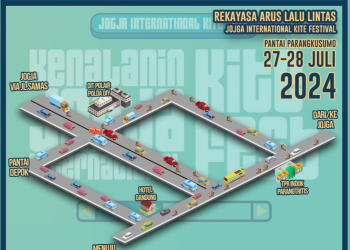 Rekayasa Lalu-lintas selama Festival Layang-layang di Bantul