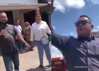 Tangkapan Video Viral debt collector di Sewon Bantul