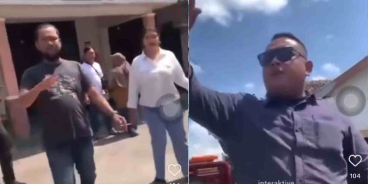 Tangkapan Video Viral debt collector di Sewon Bantul