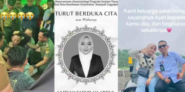 Tangkapan layar video viral mahasiswa UNISA yang meninggal diduga akibat klitih