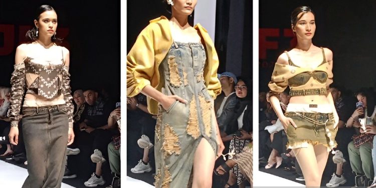 Pesona Tenun Lunggi Modern ala Hian Tjen di JF3 2024