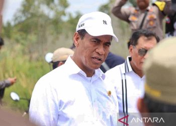 Bergerak Cepat, Mentan Pimpin Optimalisasi Lahan untuk Ketahanan Pangan Kalimantan Tengah