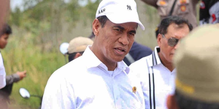 Bergerak Cepat, Mentan Pimpin Optimalisasi Lahan untuk Ketahanan Pangan Kalimantan Tengah