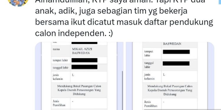 Pencatutan Identitas: Kewaspadaan Publik dan Tindakan Tegas Bawaslu DKI