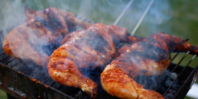 Ilustrasi Ayam Bakar