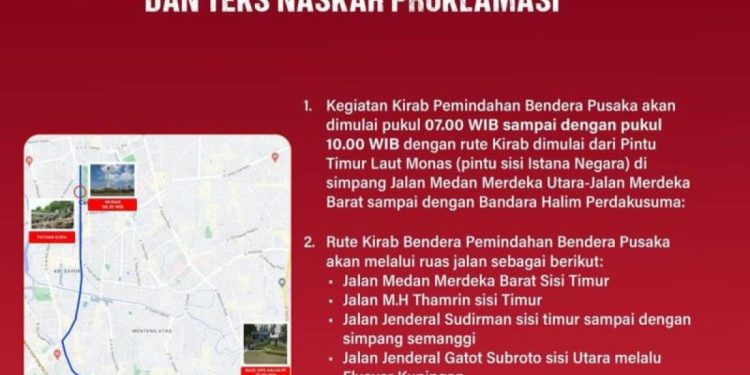 Persiapan Spektakuler Kirab Bendera: Rekayasa Lalu Lintas DKI yang Memukau