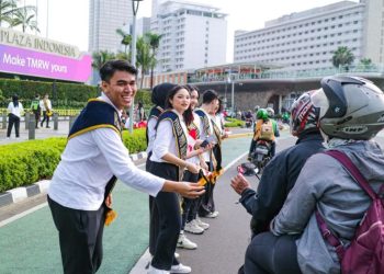 Merah Putih Berkibar: Klaim Aksesori Bendera Gratis untuk HUT RI ke-79 di Jakarta Pusat