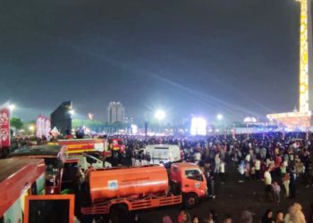 Jakarta Pusat Mengerang Bobol 19 Ton Sampah Pasca Euforia HUT RI