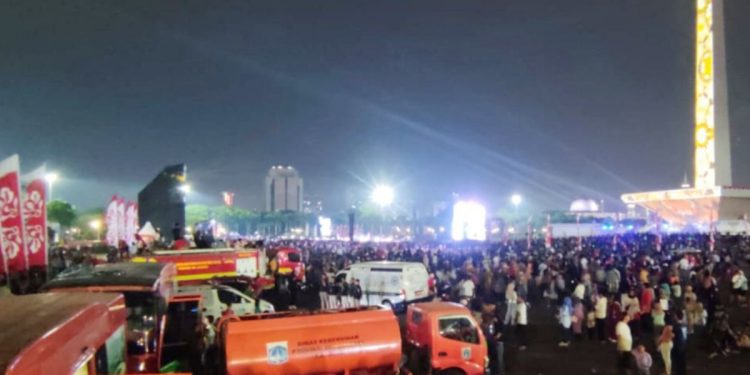 Jakarta Pusat Mengerang Bobol 19 Ton Sampah Pasca Euforia HUT RI