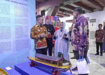 Kapal Tradisional yang Menawan dalam Pameran "Art.The.Fact" Jakarta