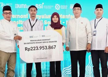 Pendidikan Berbuah Berkah: BSI Sulap Deposito Wakaf Jadi Beasiswa untuk Ratusan Anak