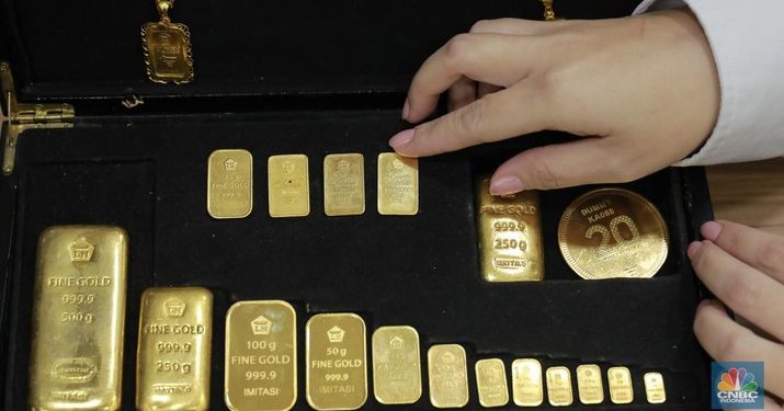 Emas Terjun Bebas: Anjlok Rp 14 Ribu ke Bawah Rp 1,4 Juta