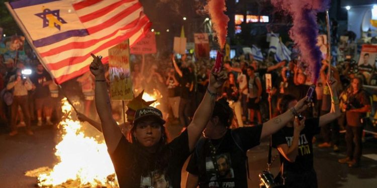 Israel Mendidih: Aksi Warga Mendesak Pembebasan Sandera