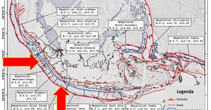 Gempa Megathrust: Ancaman Nyata bagi Jawa, Tsunami Raksasa Mengintai