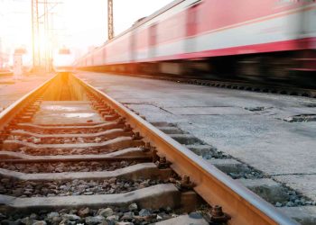 Ilustrasi Gambar Jalur Kereta api