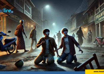 Ilustrasi gambar penganiayaan santri di Prawirotaman Yogyakarta