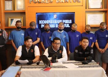 Kegiatan Jumpa Pers Kasus Pengeroyokan yang Mengakibatkan Hilangnya Nyawa