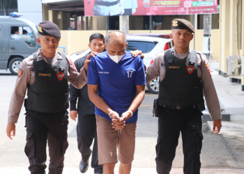 Kegiatan Jumpa Pers Kasus penipuan dan pengelaman sepeda motor di Kasihan