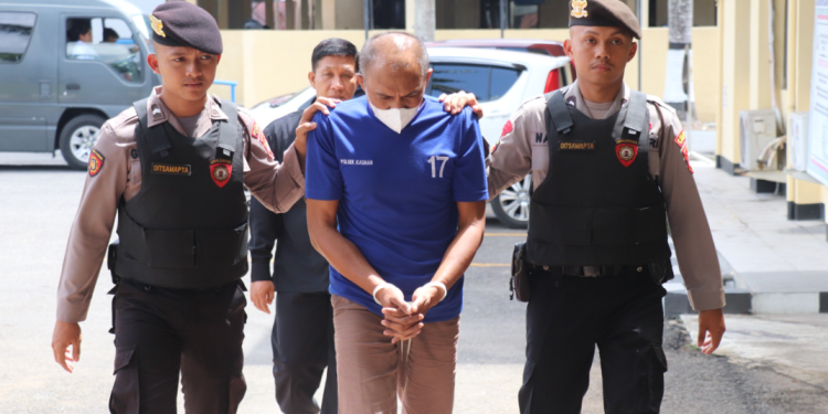 Kegiatan Jumpa Pers Kasus penipuan dan pengelaman sepeda motor di Kasihan