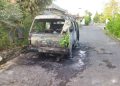 Minibus Terbakar