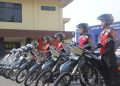 Polres Bantul melaksanakan Apel Gelar Pasukan Operasi Zebra Progo-2024 di halaman Mapolres Bantul