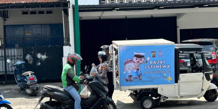 Satlantas Polres Sleman gelar Bakti Sosial dengan Tema Bajai Istimewa