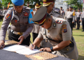 Serah Terima PJU di Polres Gunungkidul