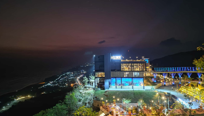 obelix sea view jogja Sunset