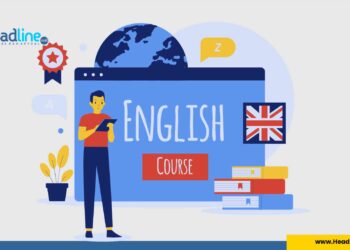 Ilustrasi gambar kursus bahasa english