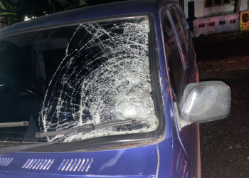 Kodisi Mobil Kijang tabrak Pejalan Kaki di Bantul