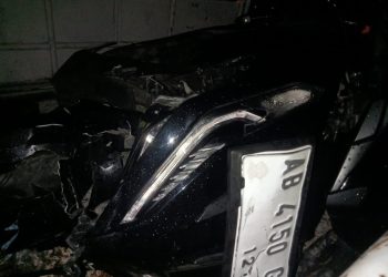 Kondisi Kendaraan Pasca Kecelakaan di Sitimulyo Bantul