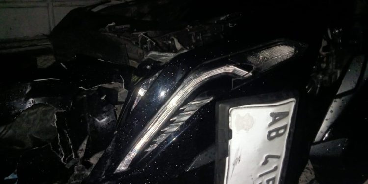 Kondisi Kendaraan Pasca Kecelakaan di Sitimulyo Bantul