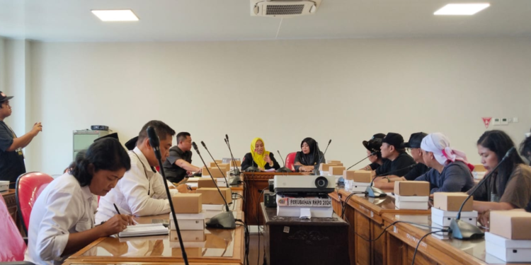 Acara audiensi perwakilan warga Natah, Nglipar dengan anggota DPRD Gunungkidul