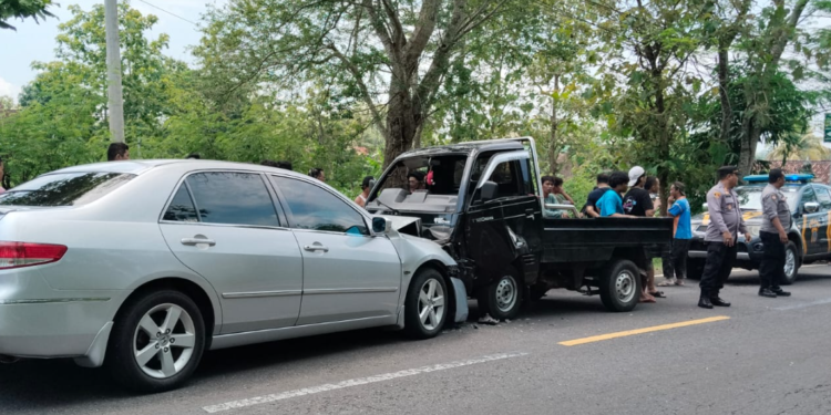 Empat Kendaraan Terlibat Kecelakaan di Semanu Gunungkidul