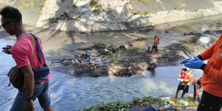 Penemuan Mayat di Sungai Wingongo Bantul