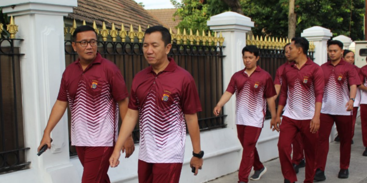 Foto Depan Kanan Kapolresta Yogyakarta Kombes Aditya Surya Dharma