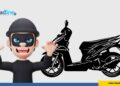 Honda Beat Hilang Saat di Tinggal Angkat Telvon