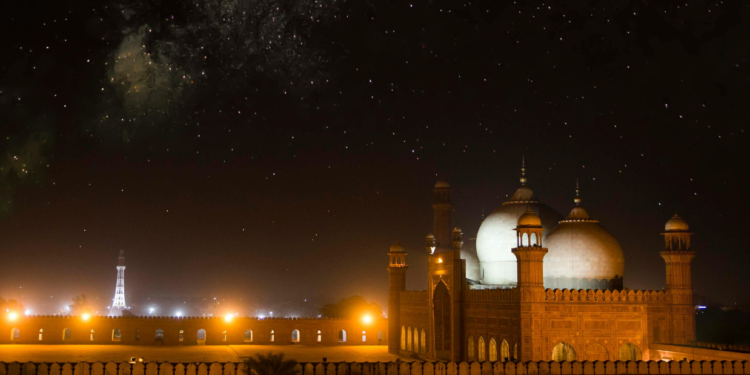 Ilustrasi gambar kubah masjid