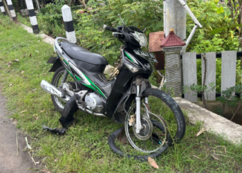 Kondisi kendaraan pasca kecelakaan di sentolo Kulon Progo