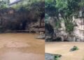 Kondisi tempat Wisata Goa Pindul dilanda Hujan Deras 5 Januari 2025