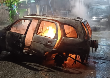 Mobil Terbakar Saat Pemilik Pindahkan Pertalite Dari Tangki ke Jerigen di Gedangsari Gunungkidul