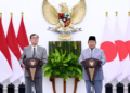 Presiden Republik Indonesia, Prabowo Subianto, dan PM Jepang, Ishiba Shigeru