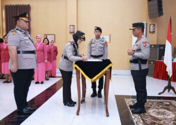 Serah terima Jabatan Kapolres Bantul